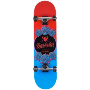 darkstar in bloom first push skateboard complete 8 0