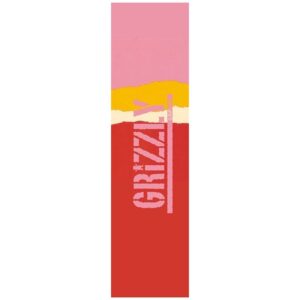 grizzly range stamp griptape rood roze 9 0
