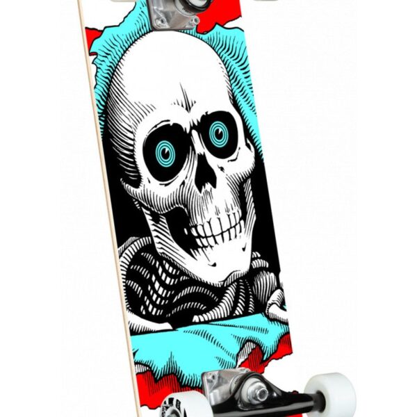 powell peralta ripper complete skateboard shape 242 red 8 0