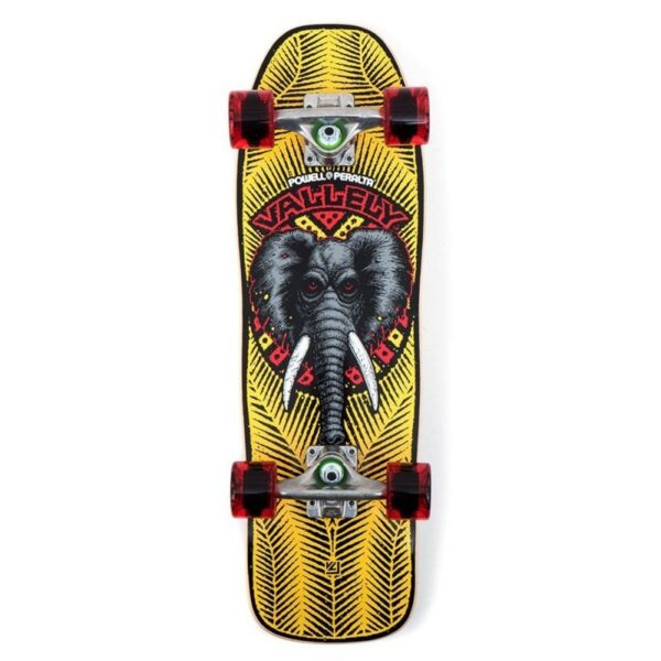 powell peralta vallely elephant 80 skateboard complete mini cruiser