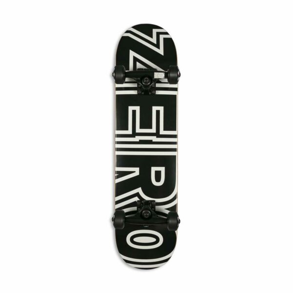 zero bold complete skateboard zwart wit