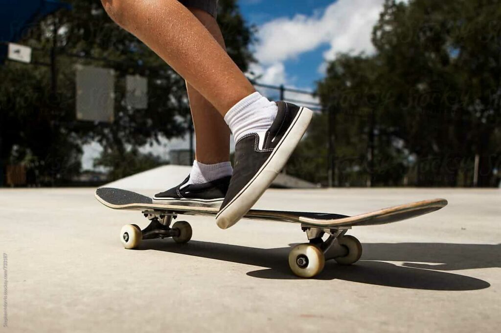 wat is de juiste voetpositie voor op je skateboard