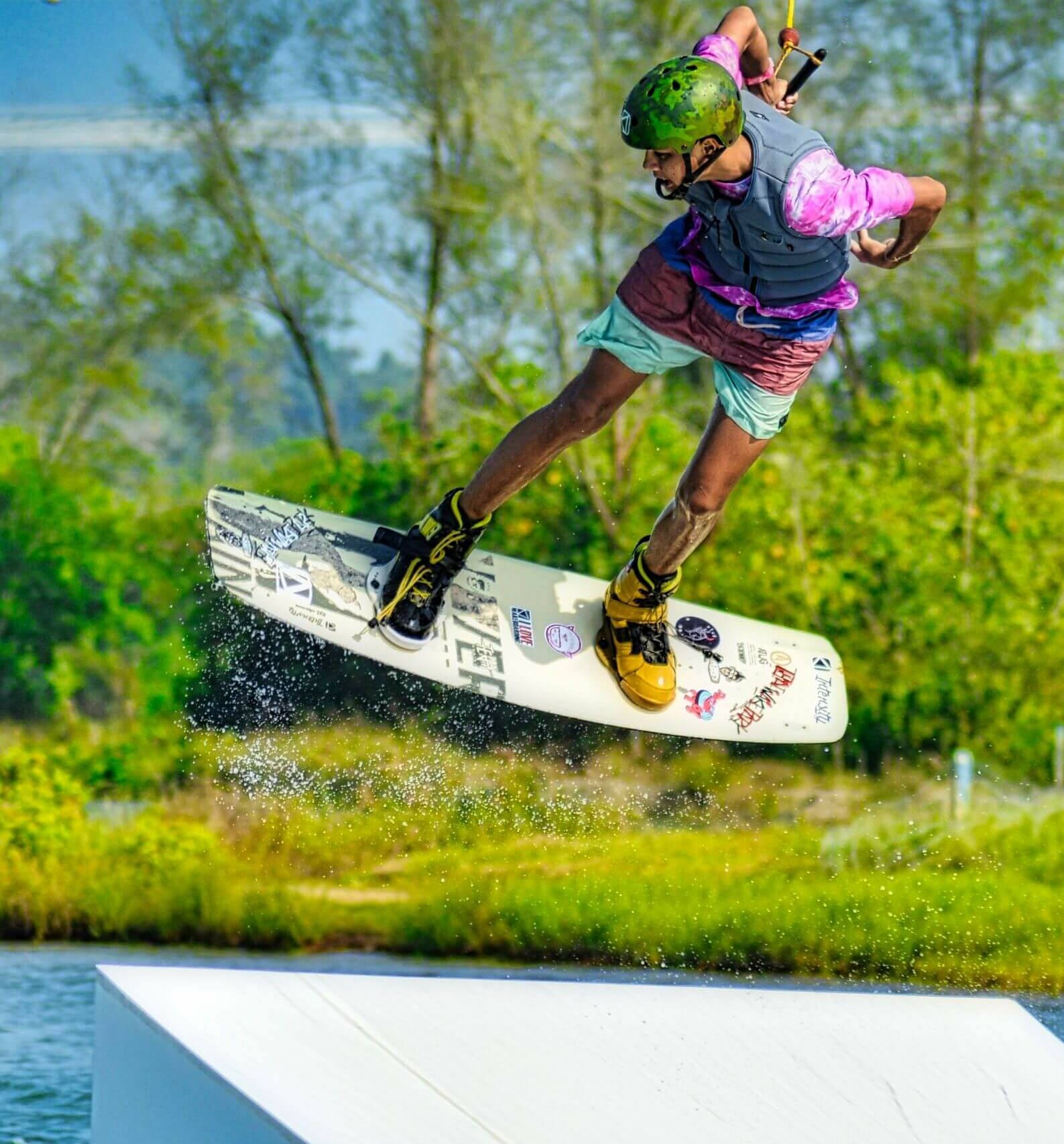 wakeboard sprong