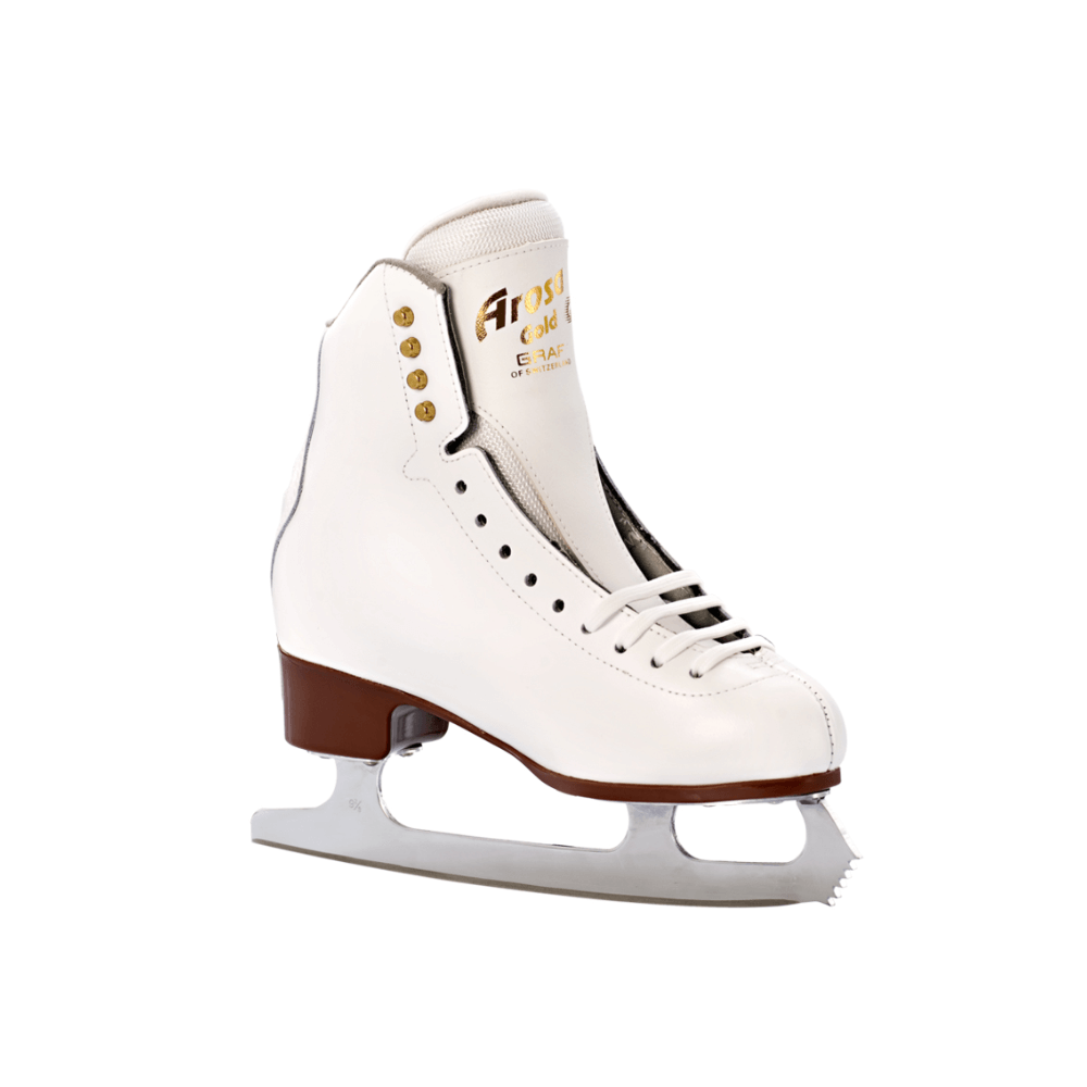 Graf Arosa Gold Ice Skates