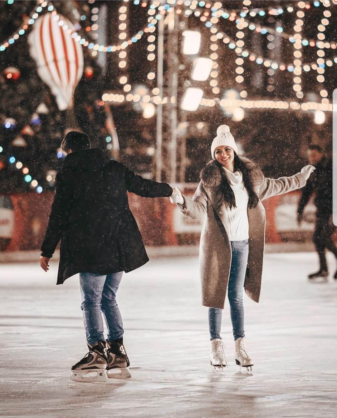 schaatsen met kerst