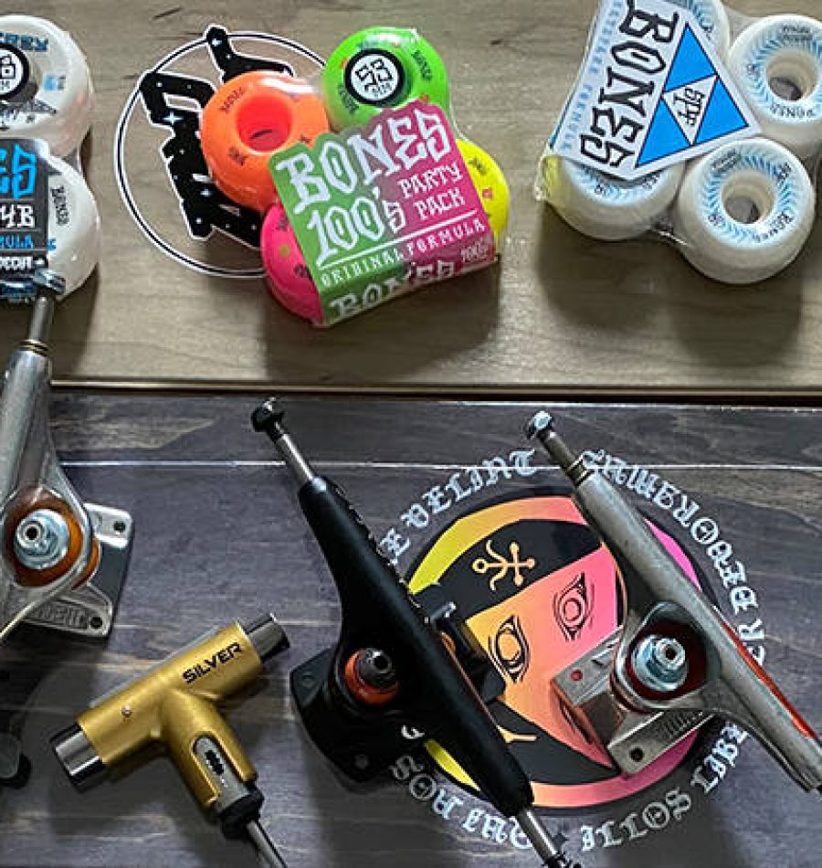 complete of custom skateboard