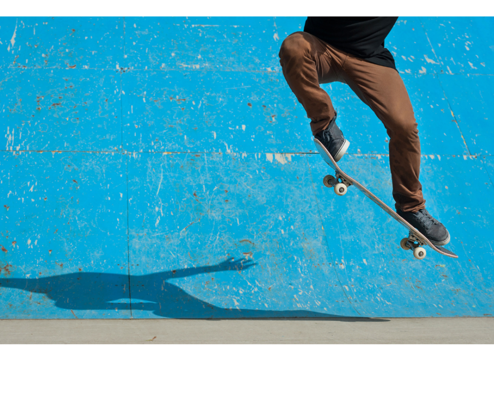 ollie skateboard trick