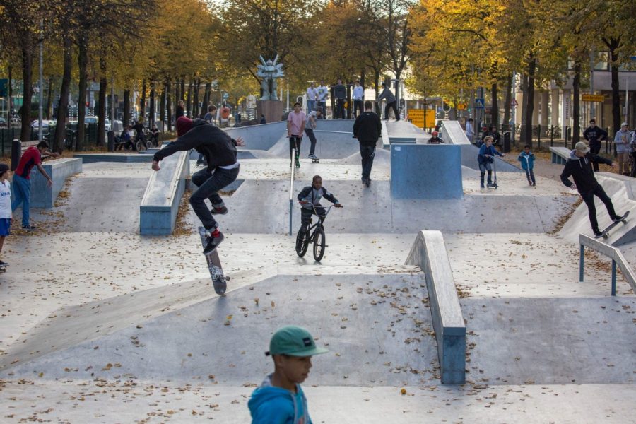 park skateboarding